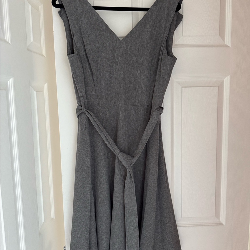 Calvin Klein Charcoal Midi Dress